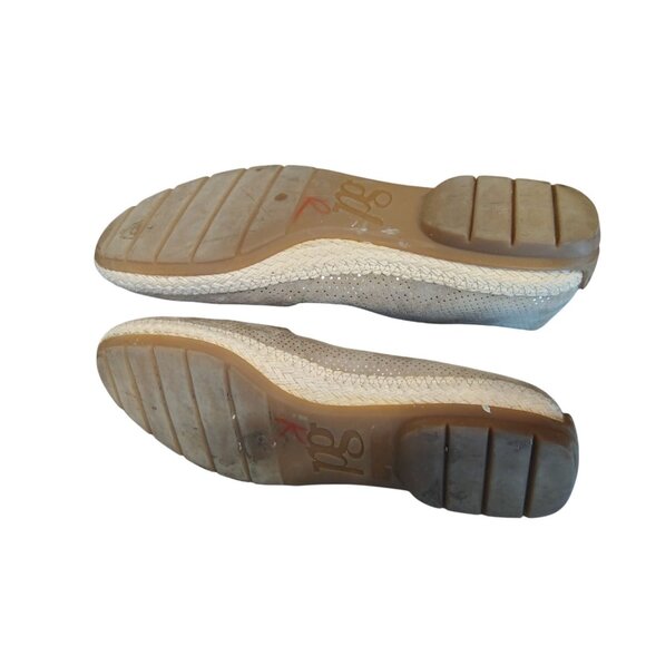 Paul Green Women's Espadrille Shoes Metallic Taupe Casual, Slip On, US Size 7 - Picture 4 of 5